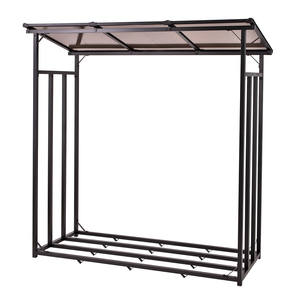 Firewood Rack Storage <strong>Log</strong> Holder Outdoor Wood <strong>Stand</strong> with Roof Super Larger Firewood Rack - Product Image 6