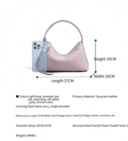 Sac à main de luxe en cuir véritable pour femme, grande capacité, sac à bandoulière et sous le bras avec sangle réglable – Vente en gros usine