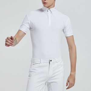 Camisetas de manga corta para hombre, ajustadas, para equitación, de secado rápido, personalizadas, tipo jersey, para actividades al aire libre. - Product Image 4