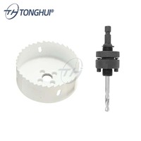 Vente chaude M42 coupe-cloche bi-métal avec tige triangulaire pour percer des trous sur le bois métallique et le plastique