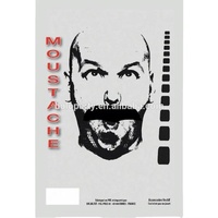 Fausse moustache amusante et belle à la mode, pour fête et halloween, 81010019
