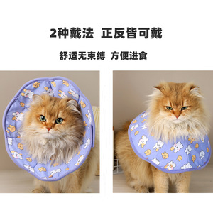 Collier d'entraînement pour animaux de compagnie, motif de dessin animé, polyester imperméable pour chats et chiens, taille XSSML - Product Image 4