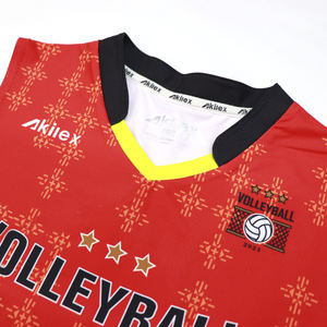Akilex Sportief Ademend Volleybal Jersey Sweatwear Professioneel Damesvolleybal Uniform - Product Image 3