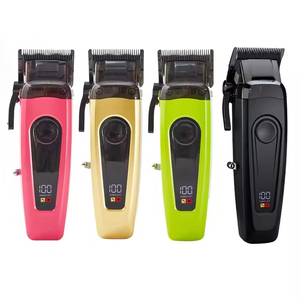 Pearlmax <span class=keywords><strong>tondeuse</strong></span> à <span class=keywords><strong>cheveux</strong></span> sans fil professionnelle <span class=keywords><strong>tondeuse</strong></span> à <span class=keywords><strong>cheveux</strong></span> électrique affichage LED lame en acier inoxydable <span class=keywords><strong>levier</strong></span> réglable pour les barbiers - Product Image 1