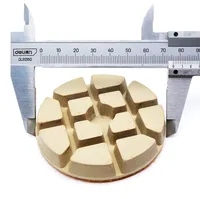 Disques de ponçage et tampons de polissage de 4 pouces (10 mm) pour béton, marbre, granit et pierre – Polissage à sec – Compatible avec les meuleuses d'angle OEM