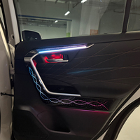 Lumière ambiante LED multicolore TMPRO pour Toyota RAV4 Wildlander 2020-2024, décoration intérieure de voiture, lumière d'ambiance dynamique symphonique