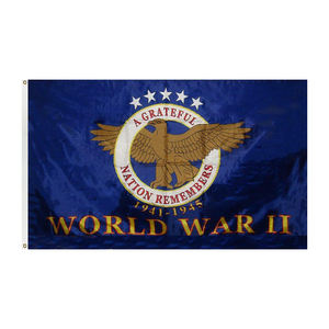 Drapeau wolf War ll nouveau Design 3x5 pieds pour décoration intérieure et extérieure de la pelouse de la cour - Product Image 2