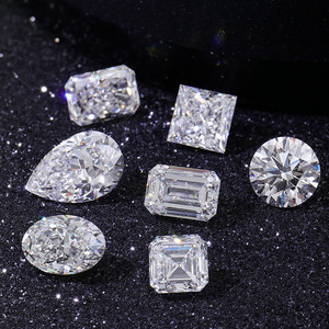 1-5ct GIA/IGI Certified Lab Grown Diamond Loose CVD/HPHT Fancy Cut Created Diamond Lab Grown Diamante brillante para Promise Ring - Product Image 4