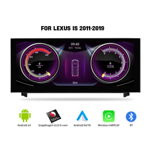 หน้าจอ <span class=keywords><strong>Android</strong></span> 14 ขนาด 10.25 นิ้ว Snapdragon 8-Core สำหรับ Lexus IS 200T 250 รองรับ Wireless CarPlay <span class=keywords><strong>Android</strong></span> <span class=keywords><strong>Auto</strong></span> 4G วิทยุ อัพเกรดแบบ Plug-and-play - Product Image 2