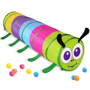 Nouvelle tente de jeu pliable pour enfants, <span class=keywords><strong>tunnel</strong></span> de jeu pour <span class=keywords><strong>bébé</strong></span>, <span class=keywords><strong>tunnel</strong></span> de jeu intérieur en jouet souple, <span class=keywords><strong>tunnel</strong></span> de jeu pour tout-petits - Product Image 1