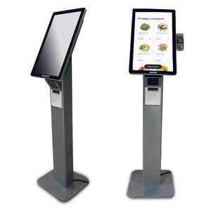 Terminal pos <span class=keywords><strong>qr</strong></span> de 21,5 pulgadas, escáner ic o <span class=keywords><strong>lector</strong></span> de tarjetas de identificación, tableta, quiosco electrónico pos slef, pedido lcd, de comida rápida - Product Image 3