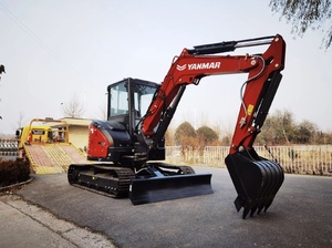 Mini-excavatrices Yanmar 50 de 5 tonnes d'occasion à bas prix, excavatrices d'occasion, faibles frais de transport, brise-roche de haute qualité certifié CE - Product Image 3