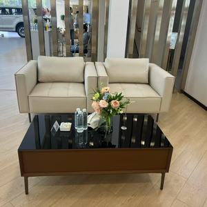 Nuevo diseño muebles de sala de estar sofá conjunto de lujo moderno de cuero sofá cálido elegante sofá de salón individual silla - Product Image 4