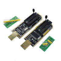Módulo Programador USB XTW100 Serie 24 25 para EEPROM Flash BIOS + Clip de Prueba SOIC-8 para EEPROM 93CXX / 25CXX / 24CXX para CH341
