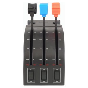 Pro Flight ลิ้นปีกผีเสื้อสีดำ945 000015จำลองการบิน Instrumentation PC GAMING - Product Image 3