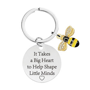 Women Keychain Bee Happy Keyring Friend Keychain <strong>Gift</strong> for Mom Aunt Daughter <strong>Niece</strong> Friends Inspirational <strong>Gift</strong> Friend <strong>Gift</strong> - Product Image 6