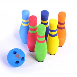 2026 Mini ensemble de bowling pour enfants <span class=keywords><strong>en</strong></span> <span class=keywords><strong>mousse</strong></span> EVA avec 6 quilles et boule, jeu de sport d'extérieur pour créer une ambiance amusante - Product Image 5