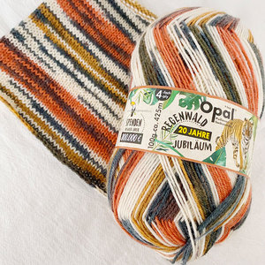 Opal Regenwald 425m/100g calcetín hilo <span class=keywords><strong>Merino</strong></span> Nylon mezclado color tejido a mano para calcetín chal bufanda suéter - Product Image 2