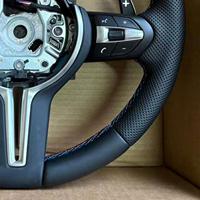 Volant de voiture en cuir pour BMW F07 F30 F10 F12 F15 F16 F34 F35 F36 F38 F20 F22 F25 F26 F32 F80 M3 M5 E70 E71 E90 E91