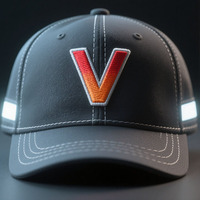 Gorras de Béisbol de Alta Calidad para Papá, Gorra Deportiva Formal de 6 Paneles, Transpirable, Impermeable, para Deportes al Aire Libre, con Franja Reflectante
