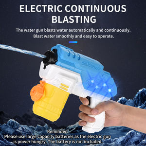 Plastic klein speelgoed schietpistool voor kinderen met verlichting, automatisch elektrisch waterpistool - Product Image 3