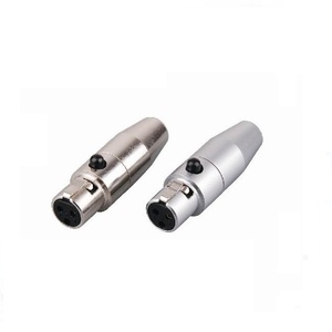 <span class=keywords><strong>Mini</strong></span> connecteur <span class=keywords><strong>XLR</strong></span> 4p 5p Cannon, câble audio, prise combinée - Product Image 3