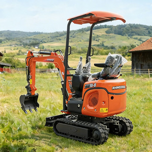 Mini Escavatori Diesel da <span class=keywords><strong>1</strong></span> Tonnellata e <span class=keywords><strong>1</strong></span>,7t con Motore Kubota da 10,2KW, Braccio a Raggio Zero e Telaio Retrattile - Product Image 4