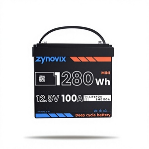 Batería de Almacenamiento de Energía Fotovoltaica LiFePO4 de 12.8V 100Ah, Acumulador Solar - Product Image 1