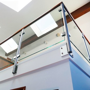 Hengjian cầu thang bài Cáp lan can bài với góc cạnh lỗ phù hợp với độ cầu thang thép không gỉ màu đen Cáp Đường sắt bài - Product Image 6