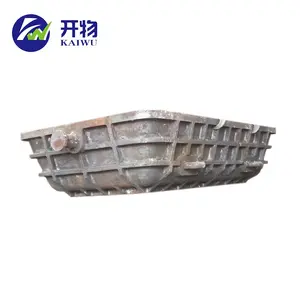 ISO 9001 Certificates Casting steel slag pot big cast cinder pot ladle