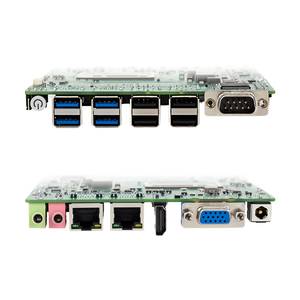 Produsen profesional desain tanpa kipas PC Mini Quad Intel Core I5 DDR4 SSD 16GB untuk Gaming kontrol industri Linux-UK UE - Product Image 4