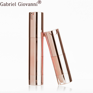 Botella de Plástico Cosmética de Lujo Color Oro Rosa, Vacía, de 10 ml, 15 ml, 20 ml, 30 ml, para Crema Facial, con Bomba de Aire ABS - Product Image 1