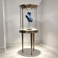 Vitrine à bijoux moderne avec éclairage LED pour utilisation en showroom