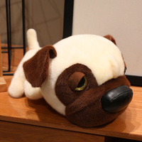 Peluche chien géant doux et mignon, jouet en peluche pour décoration intérieure, coussin de canapé, compagnon pour enfants, cadeau