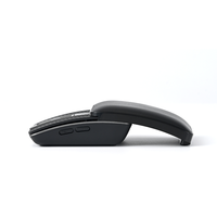 Draadloze oplaadbare muis Ergonomische USB-interface Stille draagbare computeraccessoires Laptopmuis met schuifdeksel