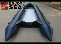 Grand long 6m 7m 8m 9m 10m bateau pneumatique plancher en aluminium/contreplaqué avec certificat CE