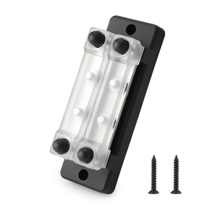 บัสบาร์ Cnspeed 16 ช่อง แบบสองแถว 2+6 M6 250A สีดำ 12V-36V สำหรับรถบ้านและเรือยอชท์ - Product Image 3