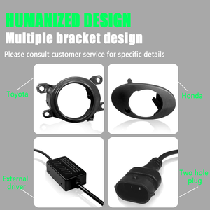 2.02インチプロジェクターフォグライト3000K4500 K 6000KLedライトH11ビルドプロジェクターフォグランプ車用トヨタホンダいすゞ - Product Image 6