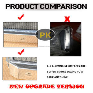 หม้อน้ำอลูมิเนียมทั้งหมดสำหรับฟอร์ดโฟกัส <span class=keywords><strong>MK1</strong></span> ST170 1998-2004รุ่นฟอร์ดโฟกัส2.0 <span class=keywords><strong>RS</strong></span>, 2.0 16V และ1.8 TDI 1998-2004 - Product Image 2