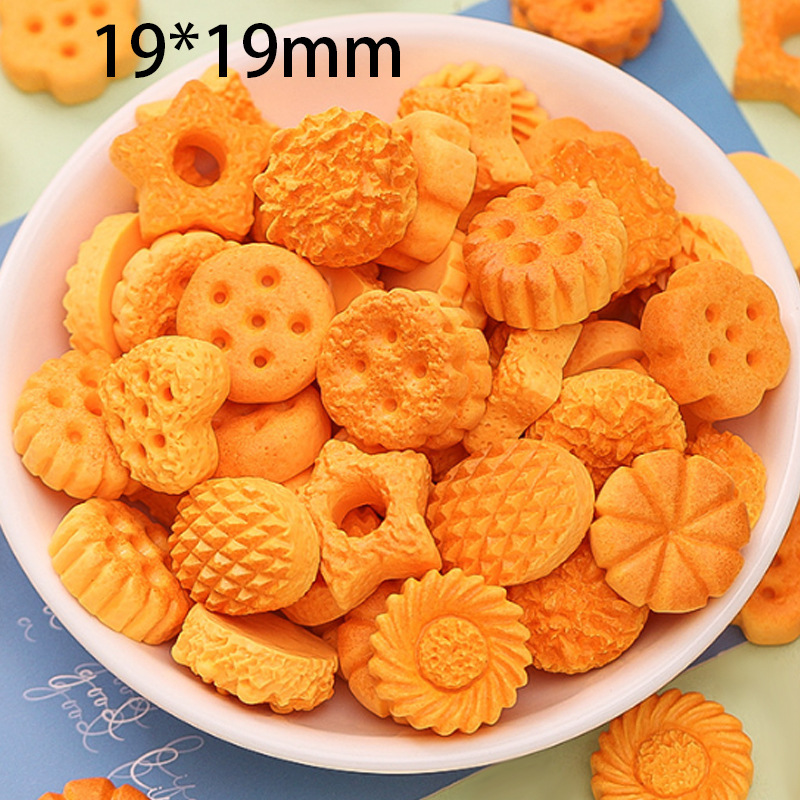 Série de biscuits simples mélangés, cheveux aléatoires
