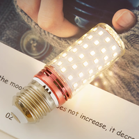 Alto brillo Foco LED 12W/16W regulable E27Aluminio LED Bombillas de maíz 3000K/4000K/6500K Lámpara de luz Residencial CCC PC