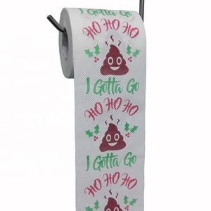 Damon-Tissu De Noël parodie imprimé <span class=keywords><strong>papier</strong></span> <span class=keywords><strong>toilette</strong></span> <span class=keywords><strong>blague</strong></span> - Product Image 3