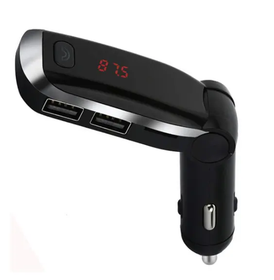 Dual USB Charging BT FM Transmitter MP3 Player Car Kit