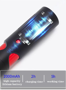Máquina de Tatuaje Inalámbrica Recargable, Pistola de Tatuaje Rotativa Digital, Batería de Alta Capacidad para Delineado, Sombreado y Arte Corporal - Product Image 5
