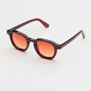 LBASHADES Lunettes de soleil classiques rétro à monture ronde épaisse polarisées de haute qualité avec logo personnalisé Lunettes de soleil en acétate de luxe pour femmes et hommes - Product Image 2