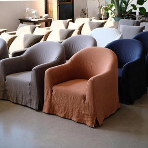 Sillón Moderno Individual Naranja <span class=keywords><strong>con</strong></span> <span class=keywords><strong>Ruedas</strong></span>, Cómodo y <span class=keywords><strong>Reclinable</strong></span> para Hogar, Comedor, Bar, Mueble de Interior, Sofá - Product Image 1