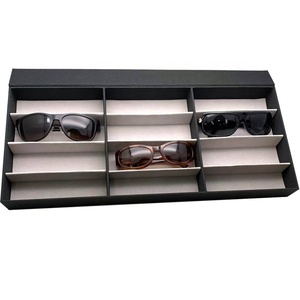 Soporte <span class=keywords><strong>de</strong></span> Exhibición Personalizado para Gafas <span class=keywords><strong>de</strong></span> Sol, <span class=keywords><strong>Caja</strong></span> <span class=keywords><strong>Organizadora</strong></span> <span class=keywords><strong>de</strong></span> <span class=keywords><strong>Lentes</strong></span>, Bandejas con Marco Óptico, Superficie Oxford - Product Image 6