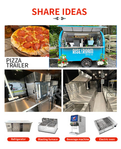 Remolque de Comida Móvil Personalizado para BBQ, Carrito de Café, Hot Dogs, Helados, Totalmente Equipado - Product Image 3