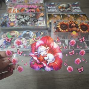 Autocollants de transfert UV DTF personnalisés à faible MOQ, imperméables, à thèmes variés, pour gobelets en verre de 16 oz – Vente chaude - Product Image 6