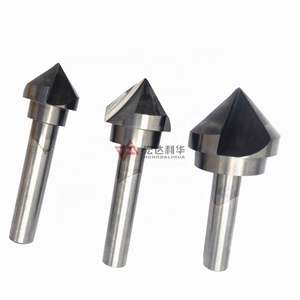 Broca avellanadora de 90 grados con 3 filos de HSS y cobalto M35 para avellanado, desbarbado y contravazado D6.3 - Product Image 3